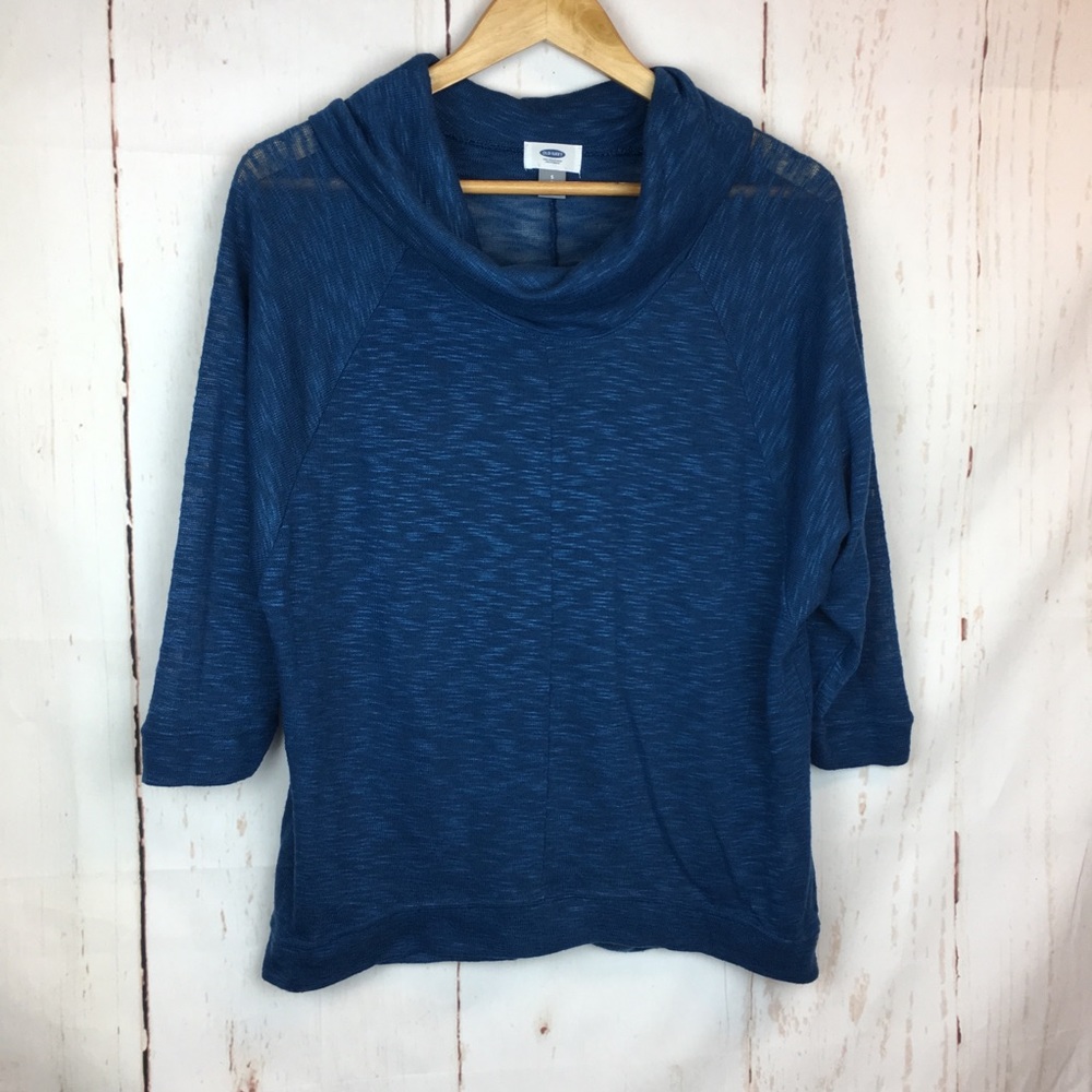 Old Navy Sheer Cowl Blouse Size Small